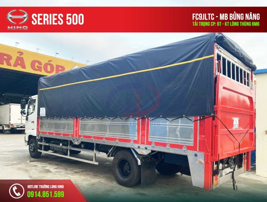 hino 6t fc9jltc thùng mui bạt 1