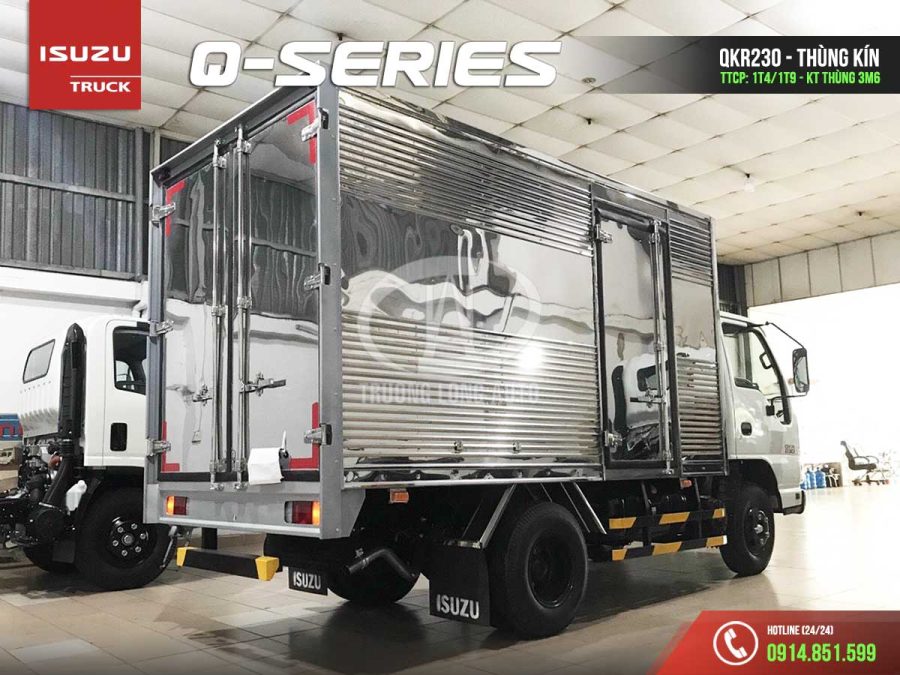 isuzu qkr230 1t4 1t9 thùng kín