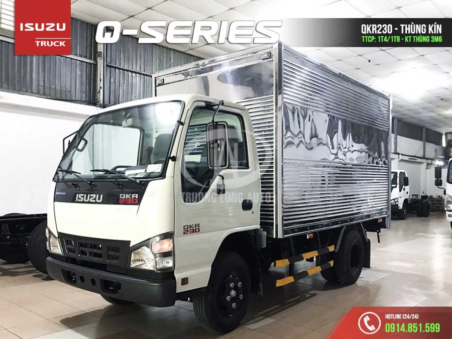 isuzu qkr230 1t4 1t9 thùng kín