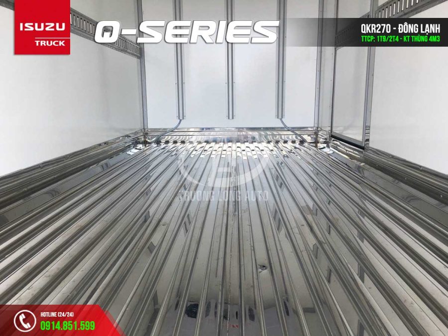 isuzu qkr270 1t9 2t4 2t9 thùng đông lạnh