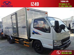 đô thành iz49 2.1 tấn thùng kín