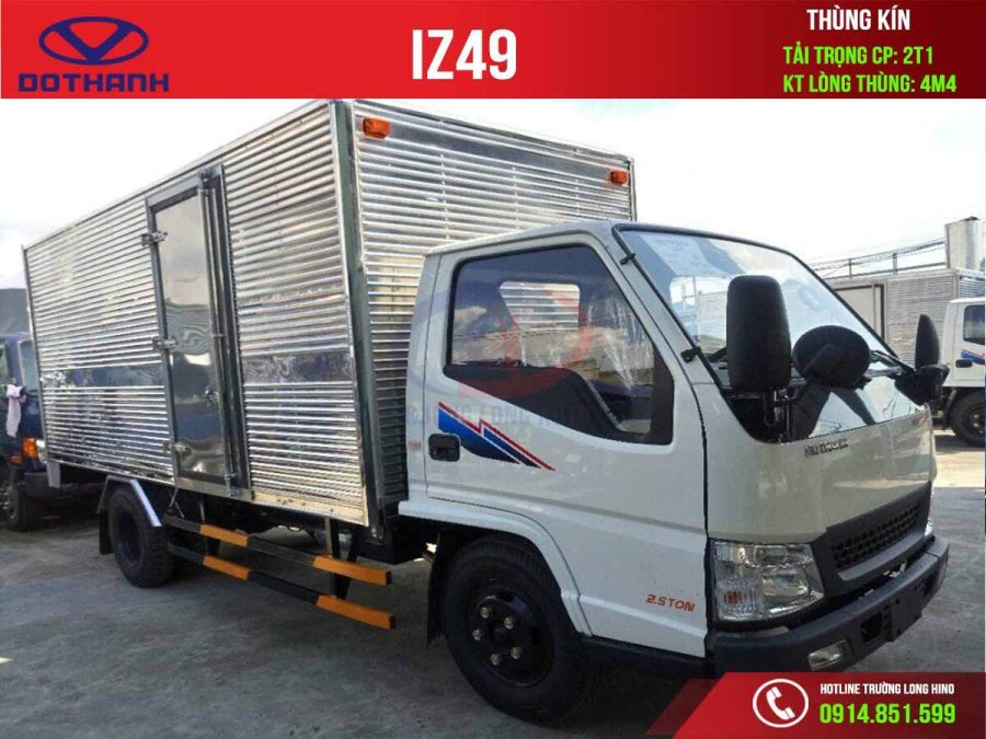 đô thành iz49 2.1 tấn thùng kín