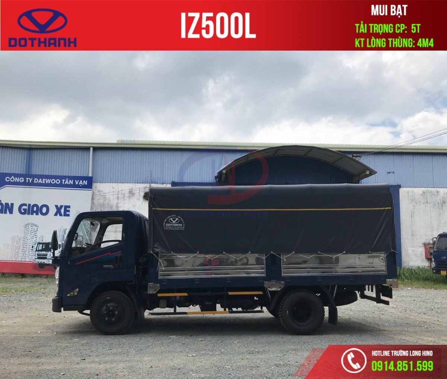 đô thành iz500 5 tấn mui bạt