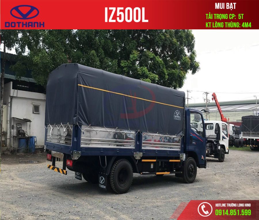 đô thành iz500 5 tấn mui bạt