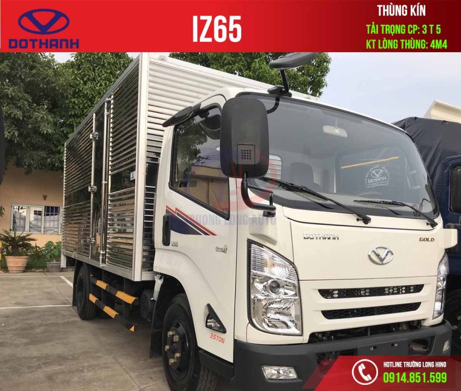 đô thành iz65 1.9 tấn 3.5 tấn thùng kín