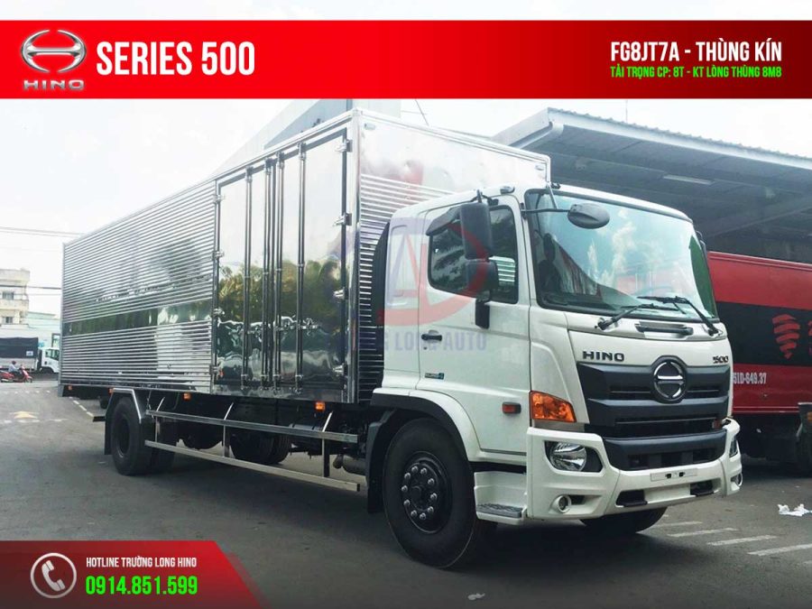 hino 8 tấn fg8jt7a thùng kín
