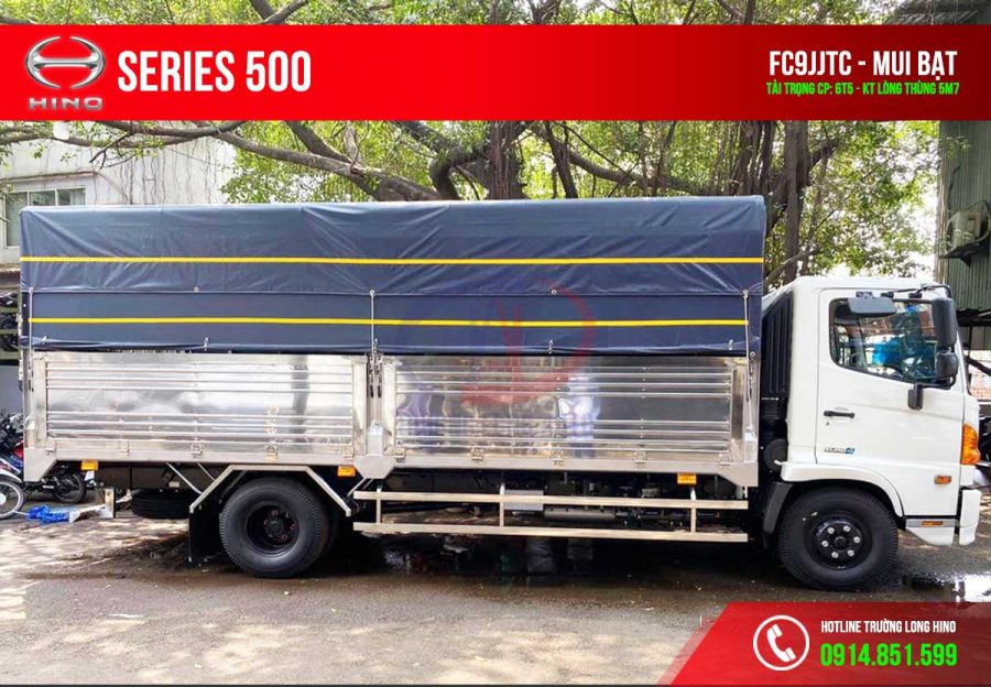 hino fc9jjtc 6t5 thùng mui bạt 2