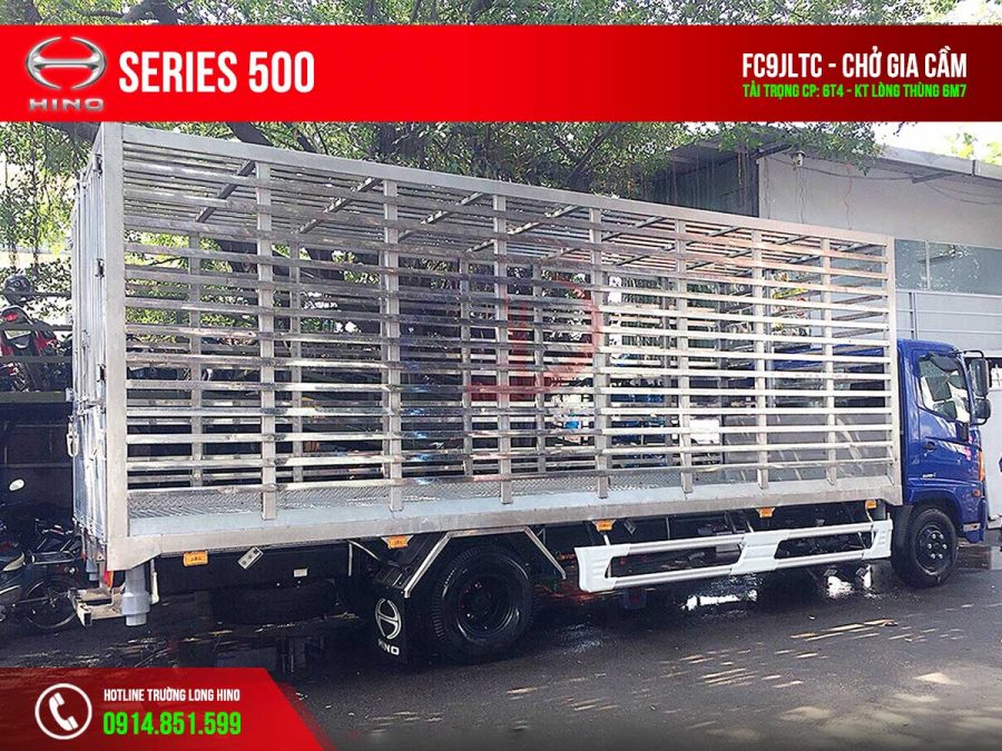 hino fc9jltc 6t4 thùng chở gia cầm 1