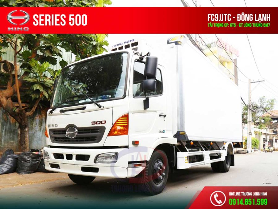 hino fc9jltc 6t5 thùng đông lạnh