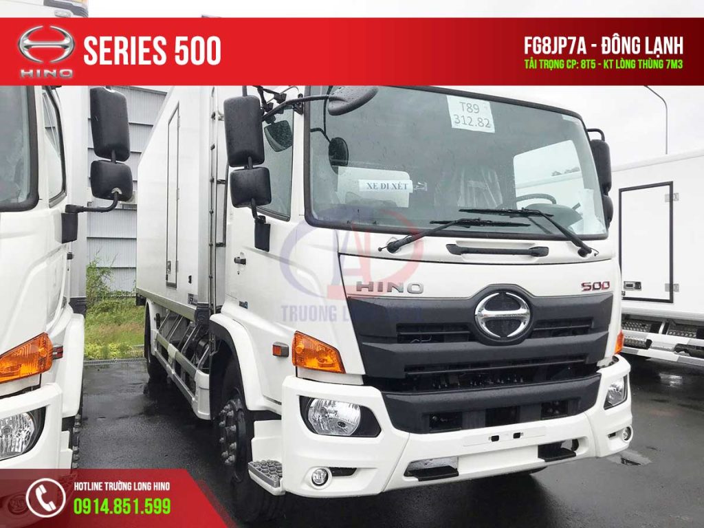 hino fg8jp7a 8.5 tấn thùng đông lạnh