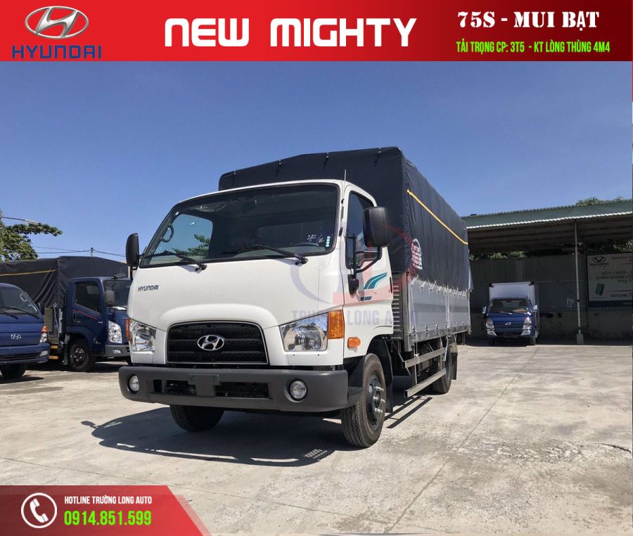 hyundai 75s 3.5 tấn mui bạt 2