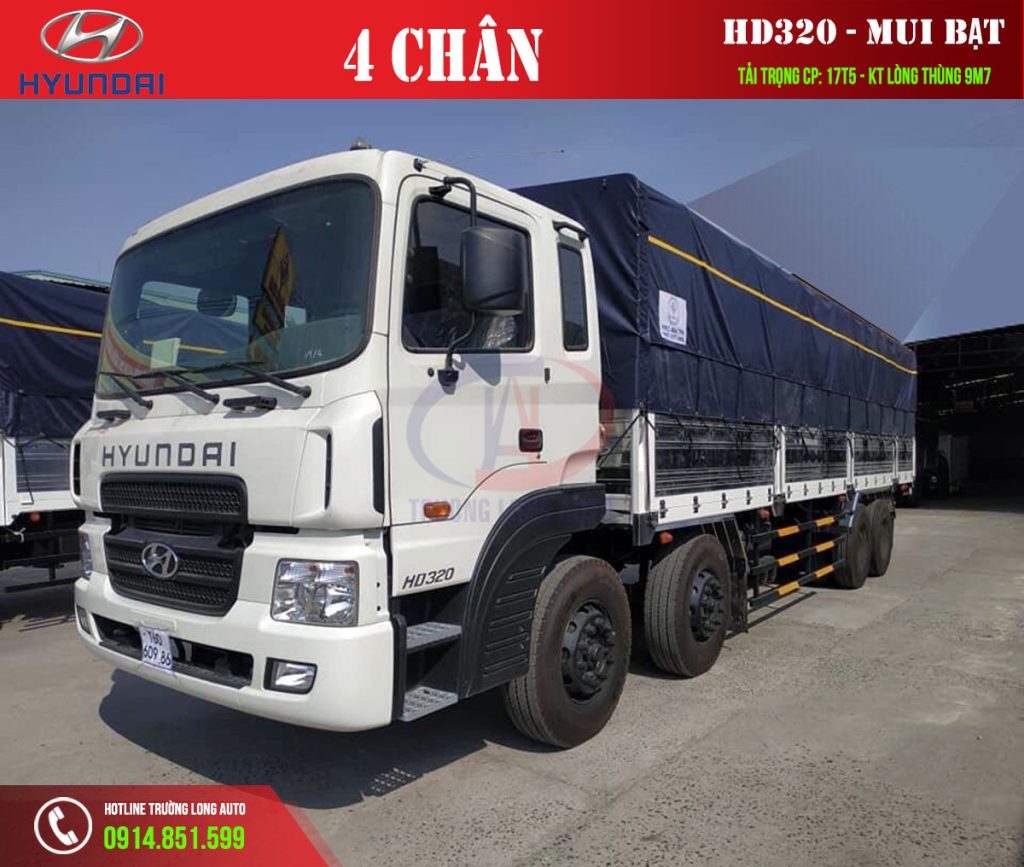 hyundai hd320 17t5 mui bạt