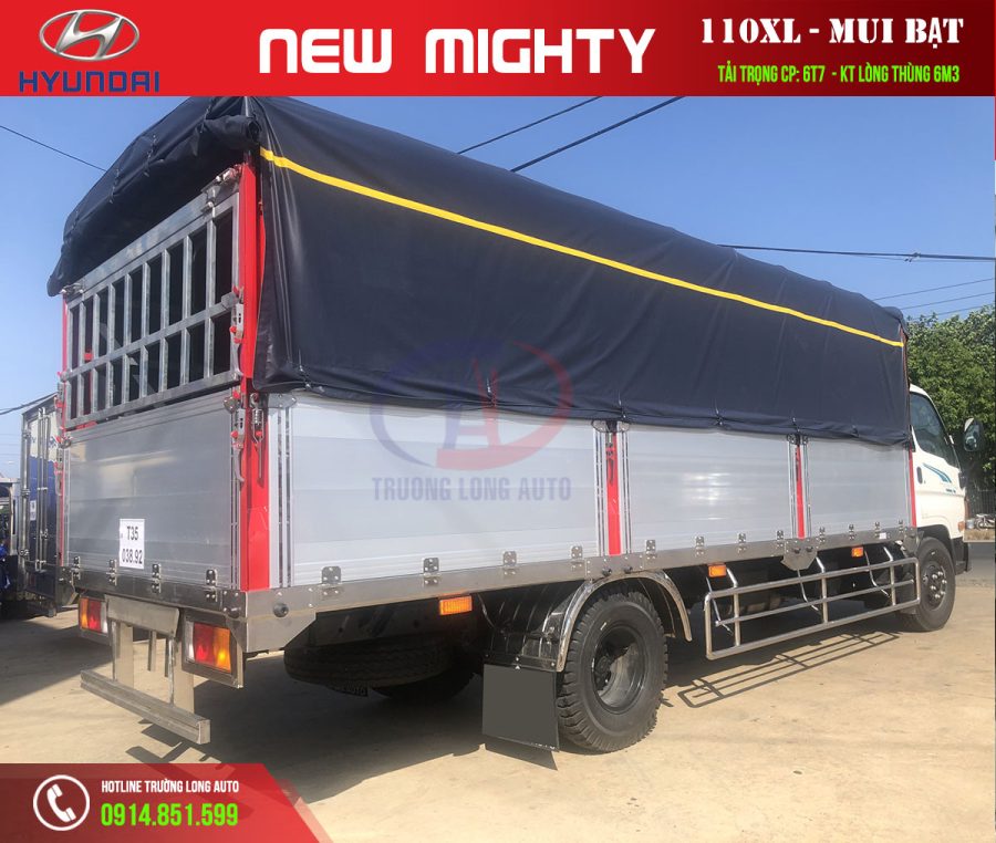 hyundai newmighty 110xl mui bạt 1