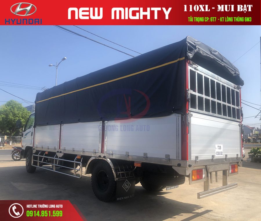hyundai newmighty 110xl mui bạt 2