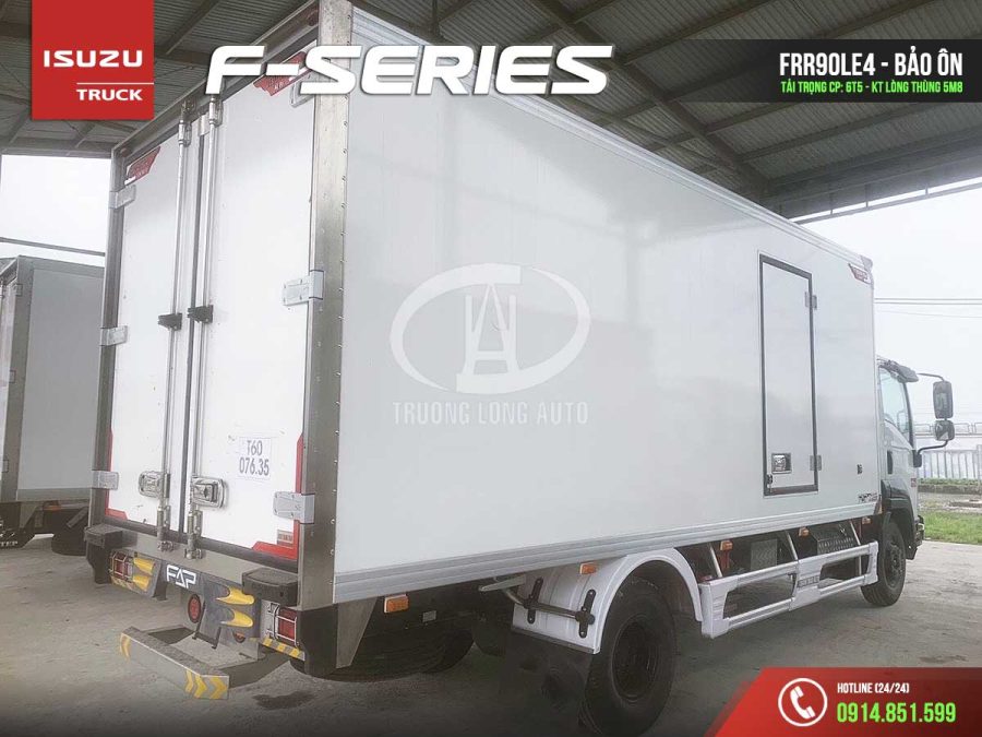 isuzu frr990le4 6t5 thùng bảo ôn