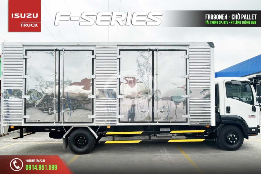 isuzu frr90ne4 6t5 thùng chở pallet
