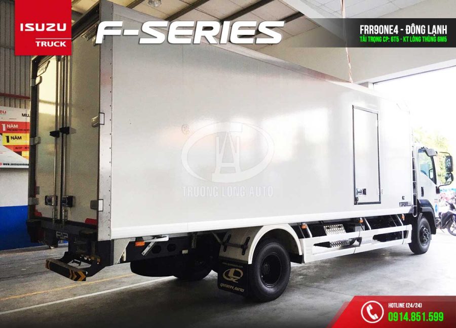isuzu frr90ne4 6t5 thùng đông lạnh