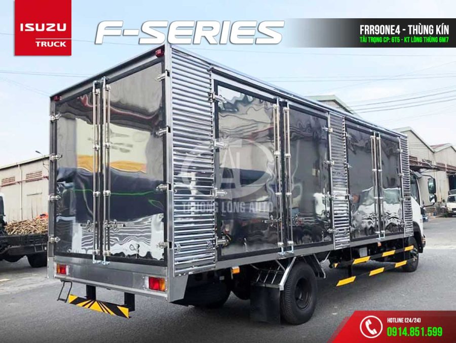 isuzu frr90ne4 6t5 thùng kín