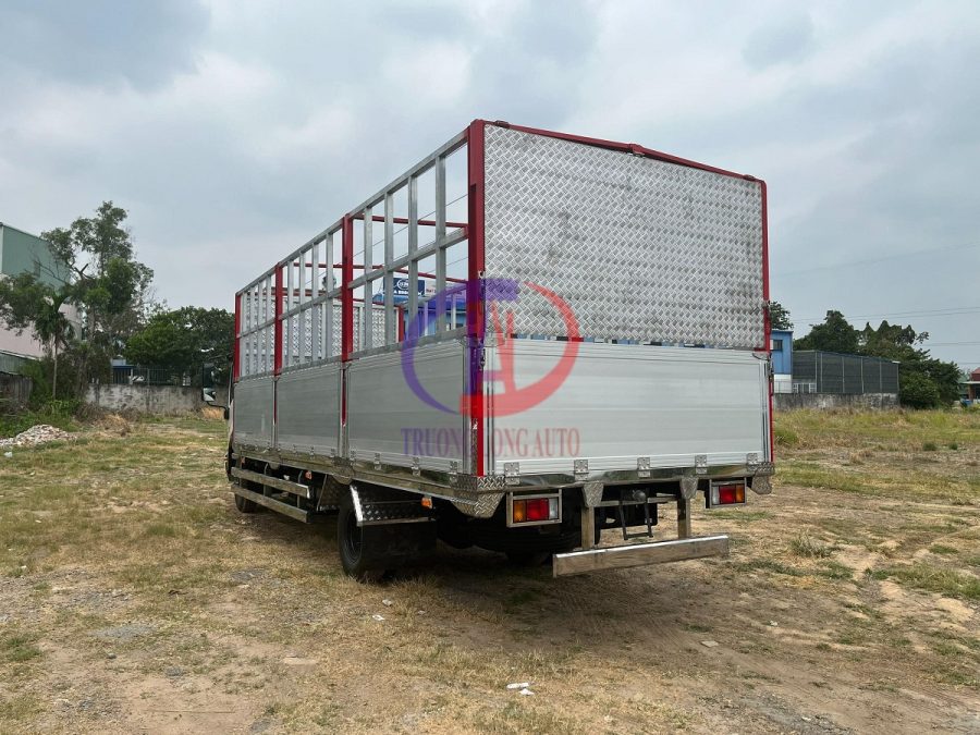 isuzu frr90ne4 thùng mui bạt bửng nhôm đà lạt