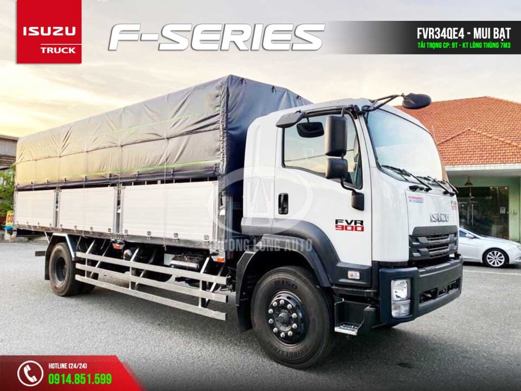 fvr34qe4 9 tấn thùng mui bạt