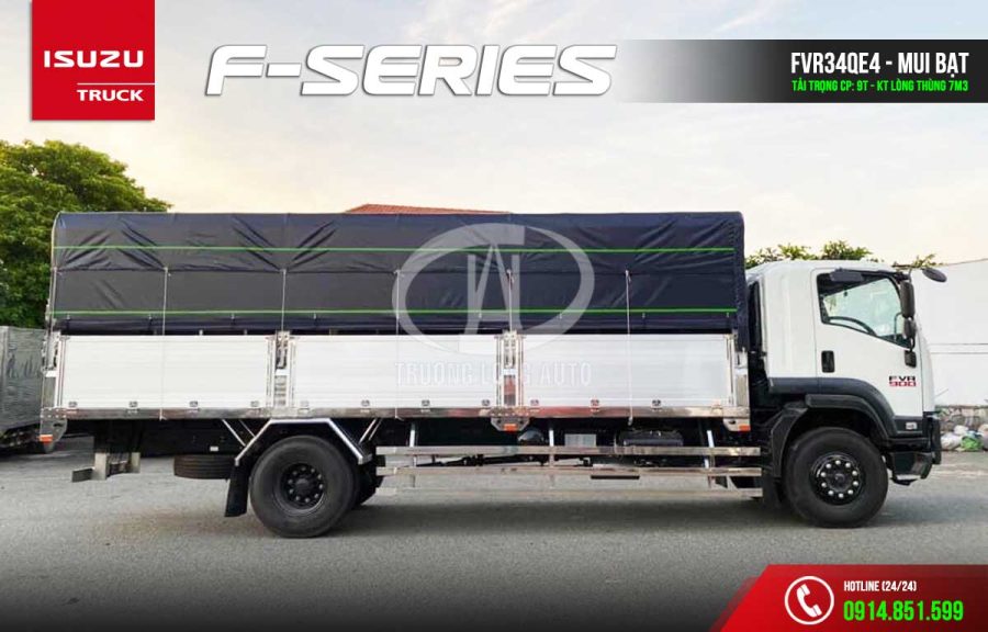fvr34qe4 9 tấn thùng mui bạt