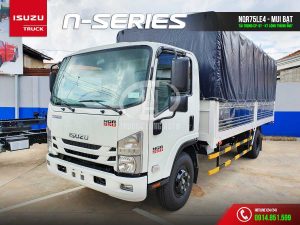 isuzu nqr75le4 5 tấn thùng bạt