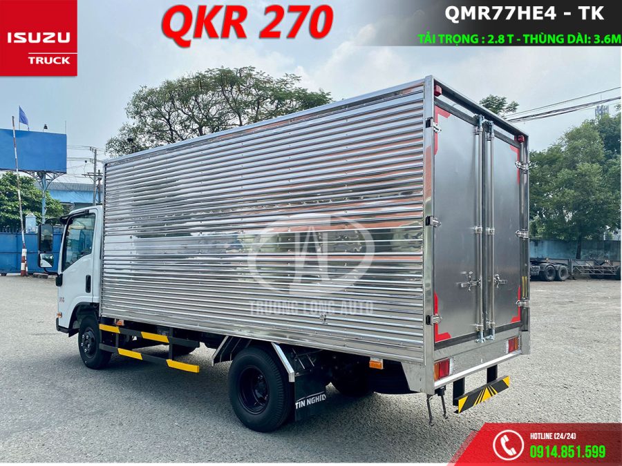 isuzu qkr 270 qmr77he4 2.8t thùng kín