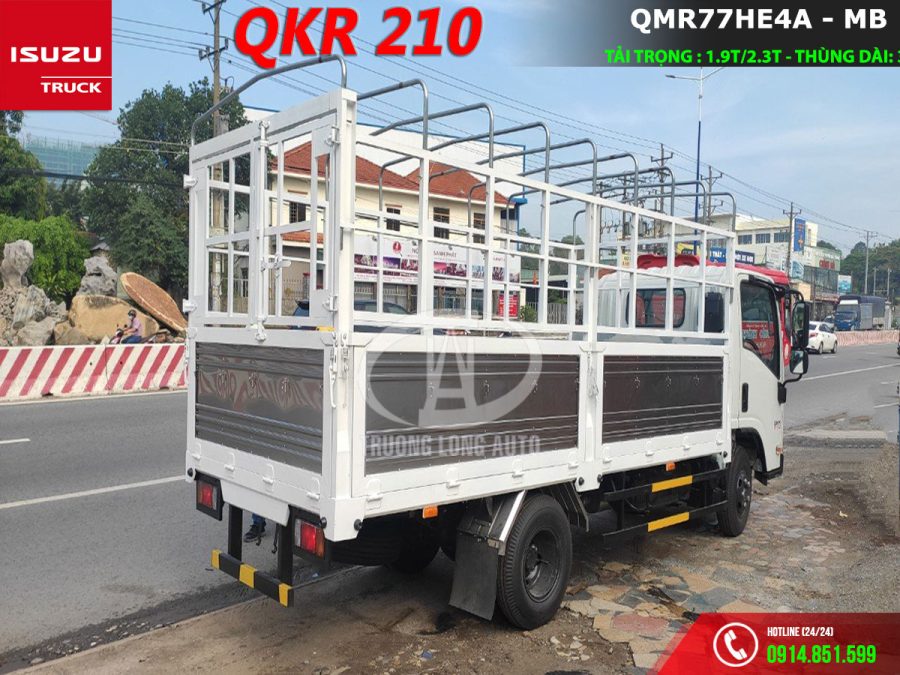 isuzu qkr qmr77he4 1t9 2t2 thùng mui bạt