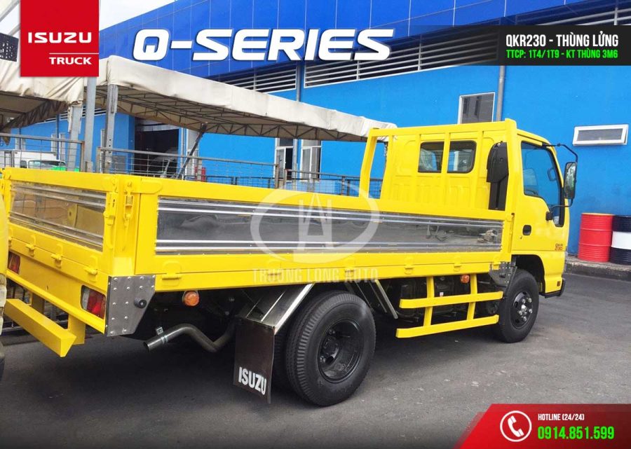 isuzu qkr230 1t4 1t9 thùng lửng
