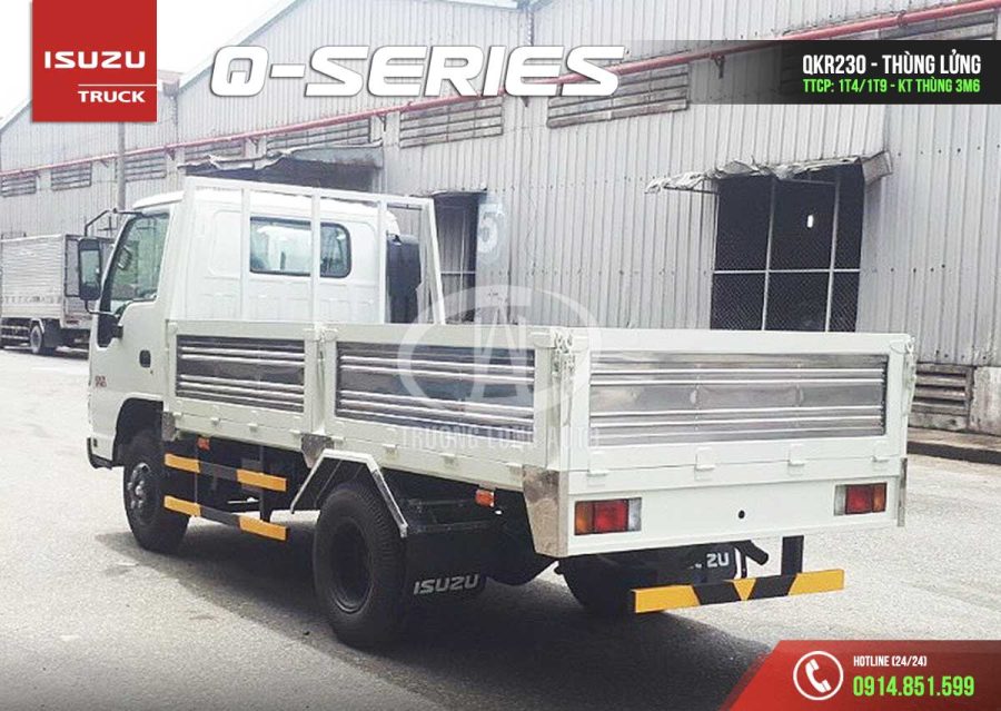 isuzu qkr230 1t4 1t9 thùng lửng