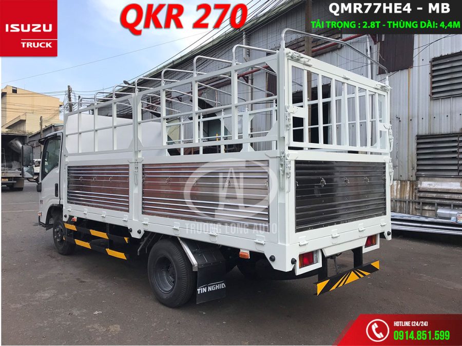 isuzu qkr270 qmr77he4 2t8 thùng mui bạt