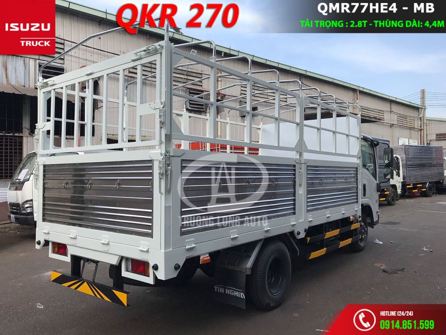 isuzu qkr270 qmr77he4 2t8 thùng mui bạt