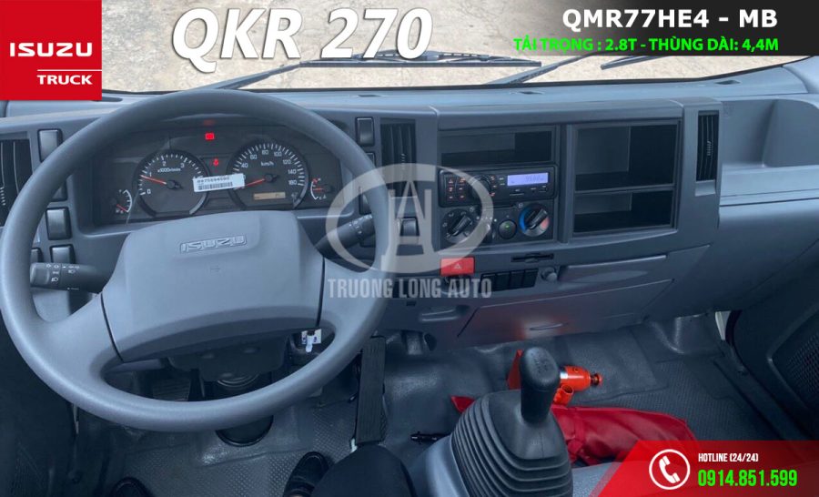 isuzu qkr270 qmr77he4 2t8 thùng mui bạt