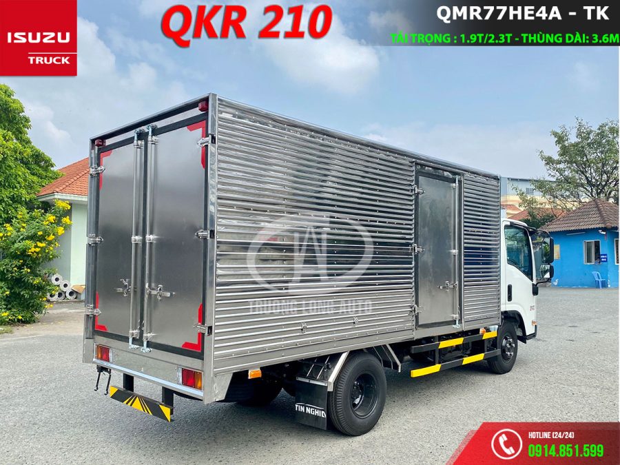 isuzu qmr77he4 1t9 2t2 thùng kín