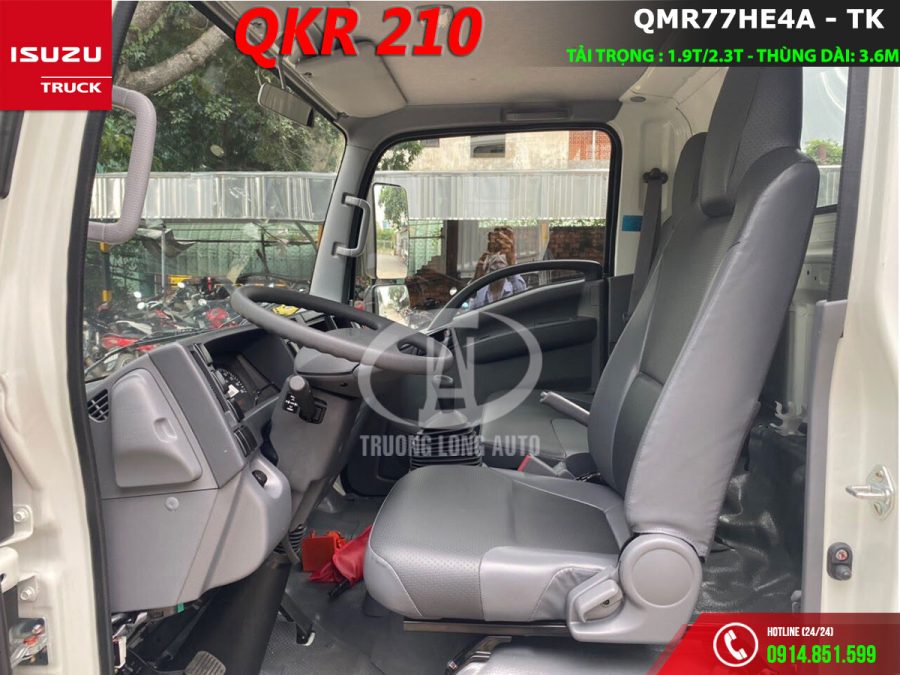 isuzu qmr77he4 1t9 2t2 thùng kín