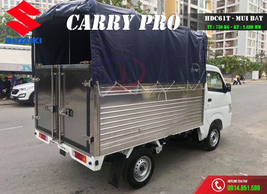 suzuki carry pro hdc61t 750kg mui bạt