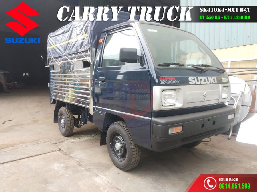 suzuki carry truck sk410k4 550kg mui bạt