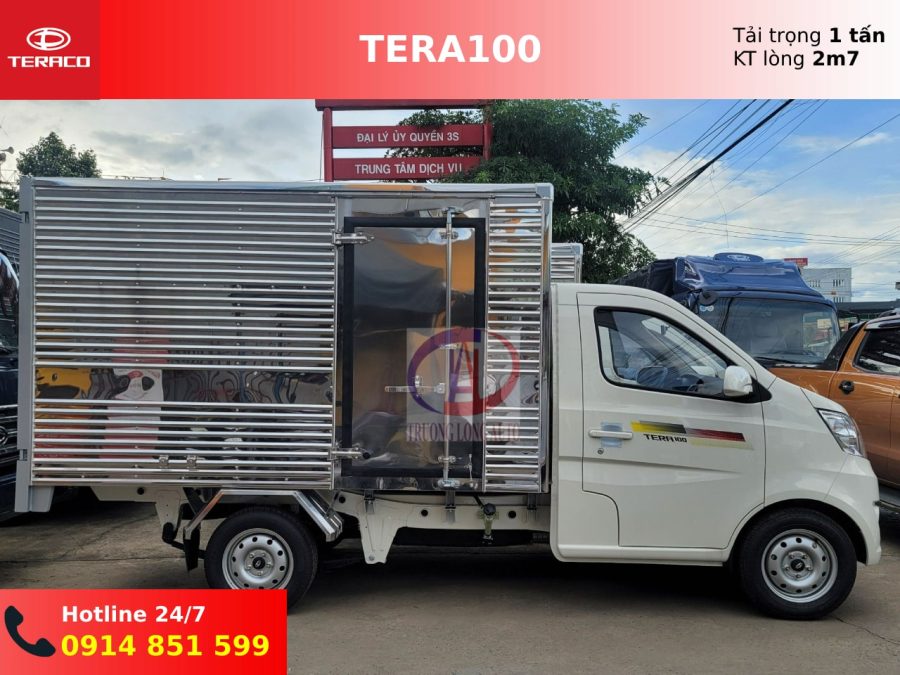 tera100 thùng kín 1 tấn