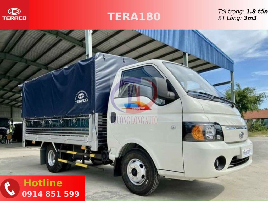 teraco tera 180 thùng mui bạt