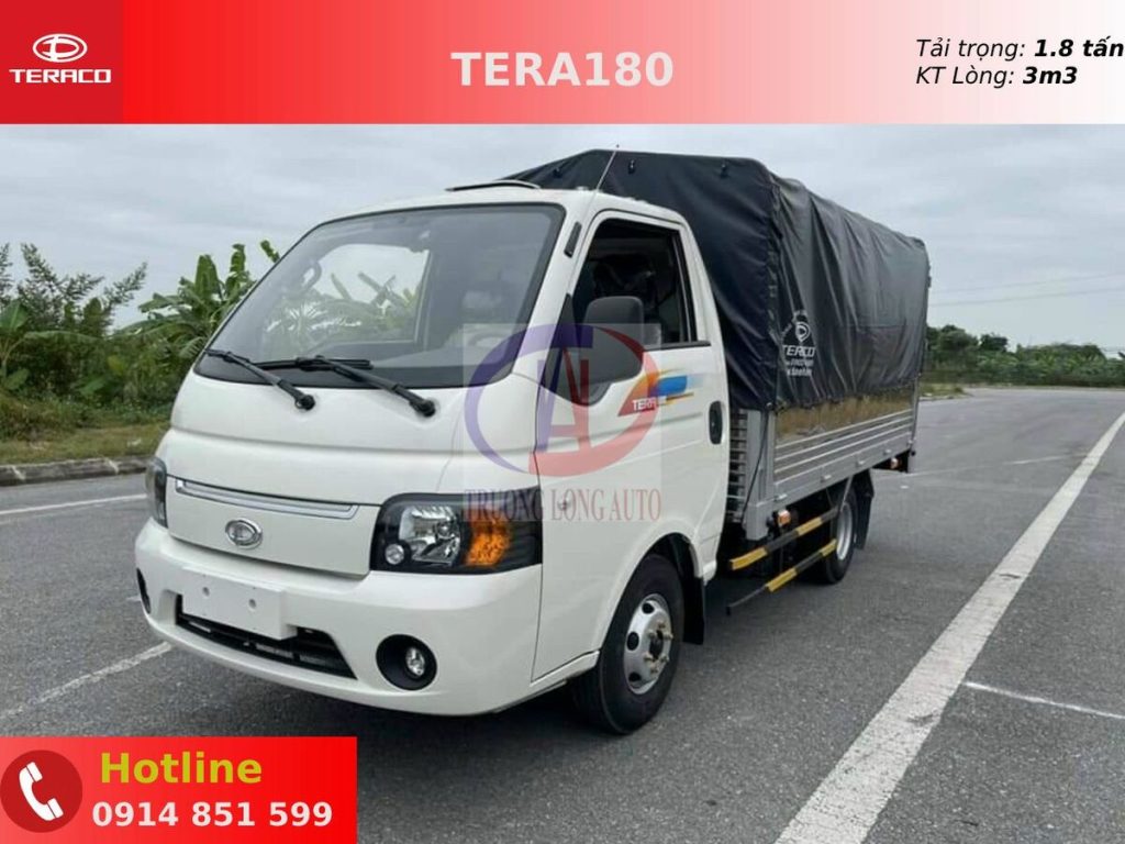 teraco tera 180 thùng mui bạt