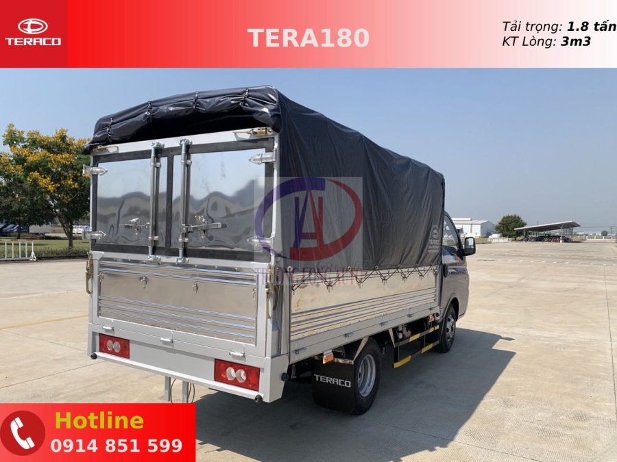 teraco tera 180 thùng mui bạt
