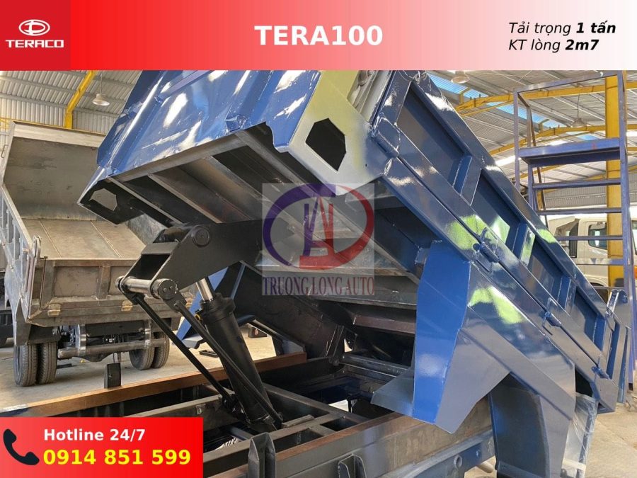 teraco tera100 ben tự đổ 1 khối
