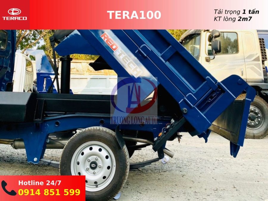 teraco tera100 ben tự đổ 1 khối