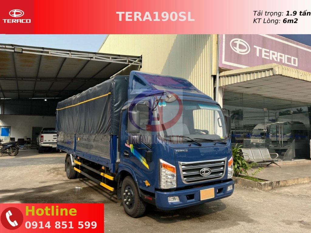 teraco tera90sl thùng mui bạt