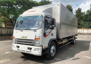 xe tải jac n900 plus 9 tấn thùng kín
