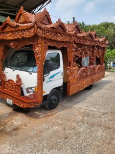 địa chỉ bán xe tải chở quan tài