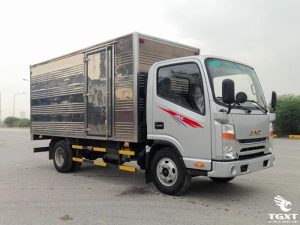 jac n350s thùng kín bửng nâng