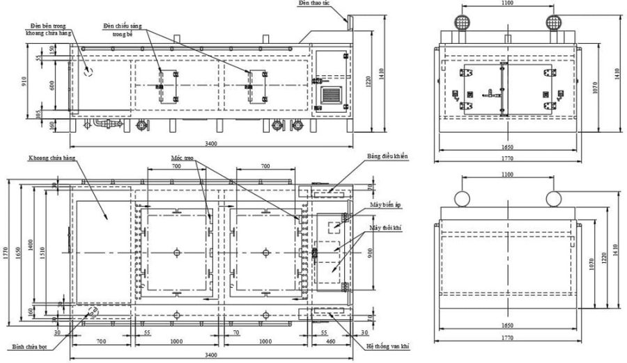 xe chở thủy sản isuzu qkrqlr77fe4