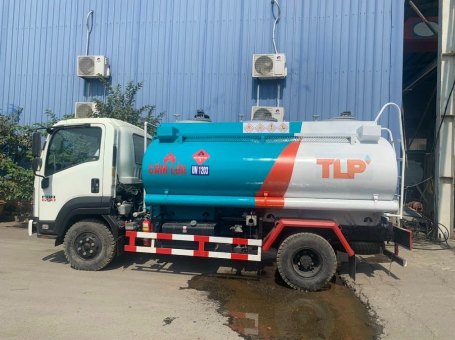 xe isuzu frr90he4 bồn chở xăng dầu 8 9 khối