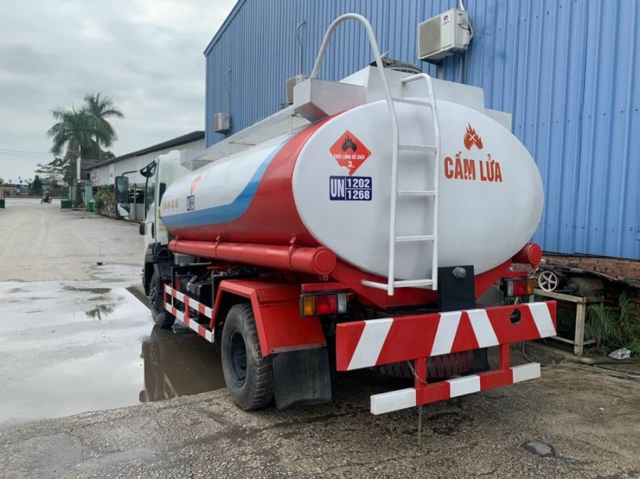 xe isuzu frr90he4 bồn chở xăng dầu 8 9 khối